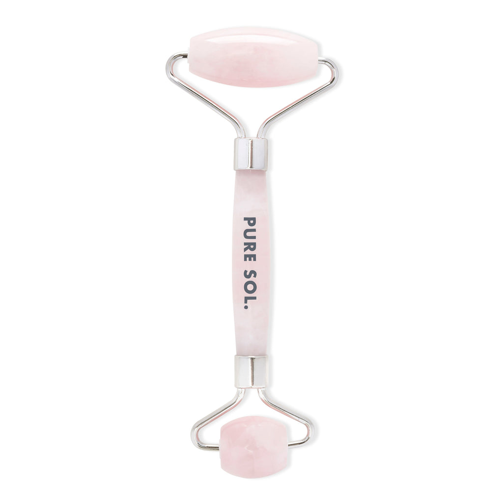 PURE SOL. Beauty  Rose Quartz Face Roller