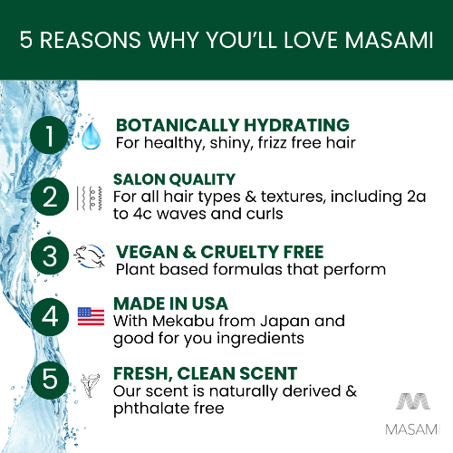 MASAMI Pro-Ocean Refillable Conditioner Bottle