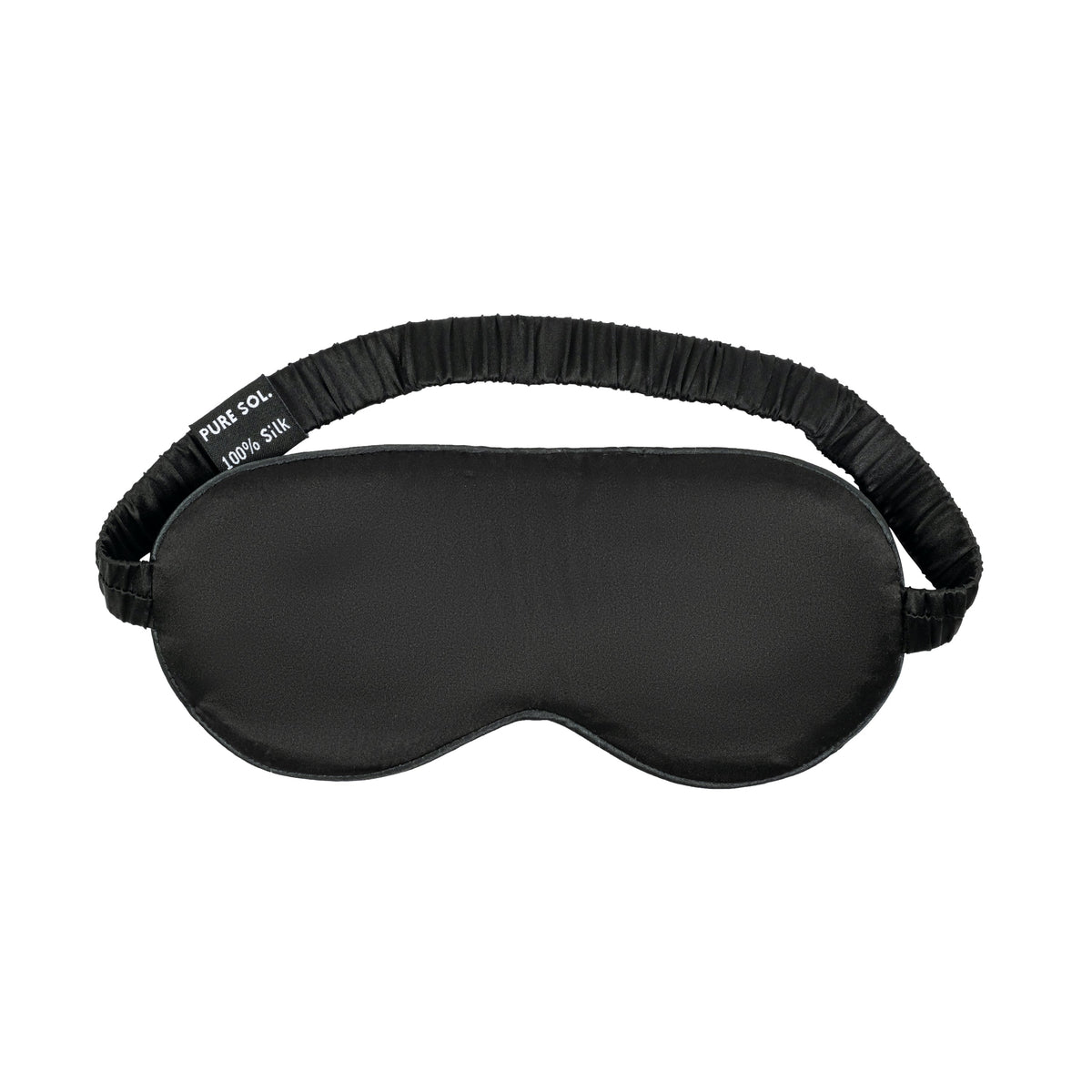 PURE SOL. Silk Sleep Eye Mask - Ruby Red